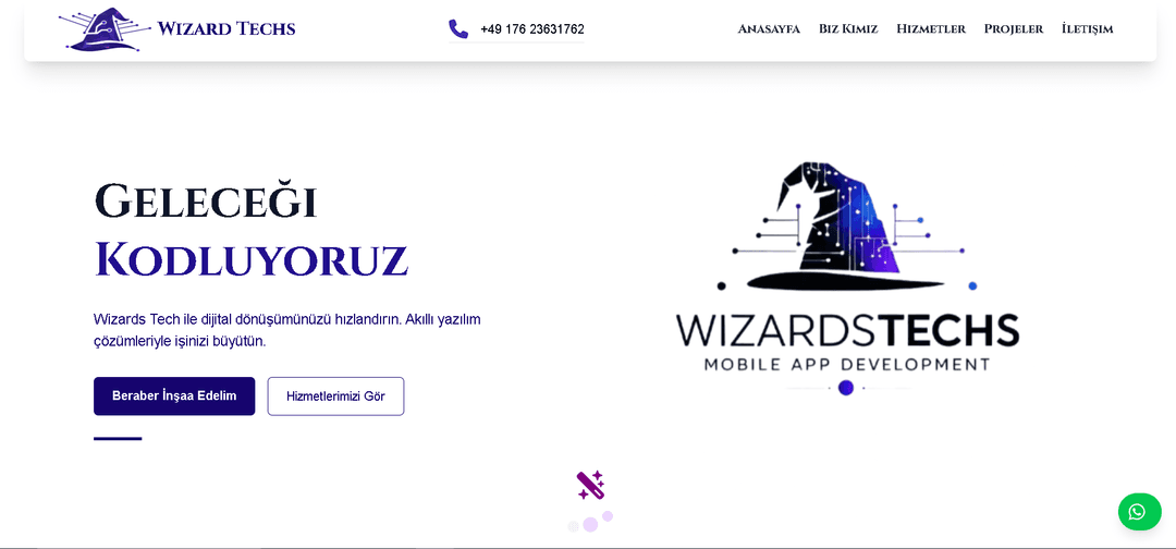Yazılım Firması Web Sitesi